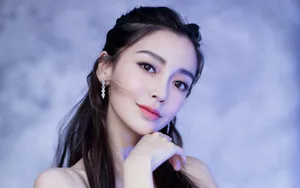 angelababy性感抹胸裙图片_5
