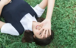 日系清纯学妹图片壁纸_5