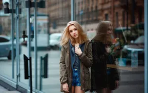 西洋欧美美女街拍摄影图片_3