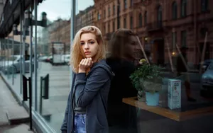 西洋欧美美女街拍摄影图片_5