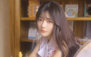 甜美梦幻少女图片壁纸_5