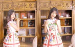 甜美梦幻少女图片壁纸_7