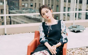 古力娜扎文艺写真图片壁纸_2
