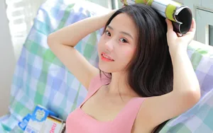 粉色美女私房照图片壁纸_8