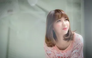 清纯水嫩美女图片壁纸_4