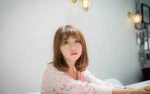 清纯水嫩美女图片壁纸_9