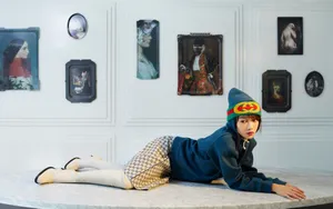 美女吴谨言桌面壁纸_12