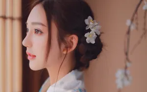 日本和服美女头像图片_6