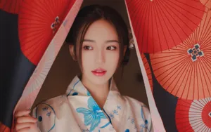 日本和服美女头像图片_8