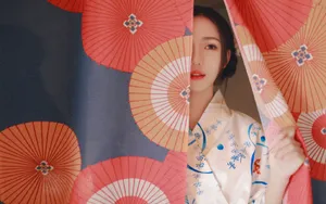 日本和服美女头像图片_9