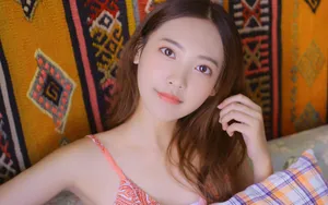 高清粉色性感美女写真图片_9