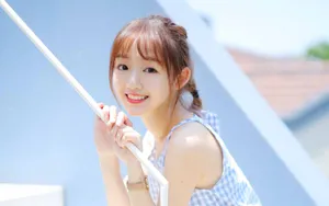 可爱小美女生活照图片_9