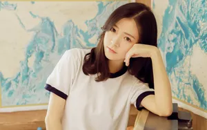 好看的氧气美女图片壁纸_7