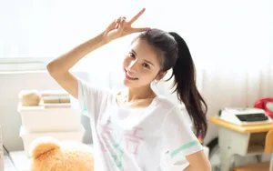清纯日本马尾美少女图片_2