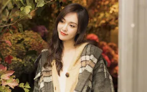 唐嫣户外写真图片壁纸_5