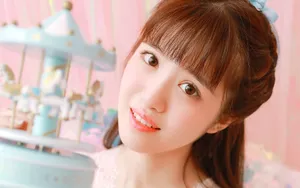 粉嫩蕾丝睡衣美女图片_4