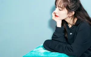 杨幂甜美造型写真图片壁纸_5