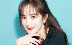 杨幂甜美造型写真图片壁纸_8