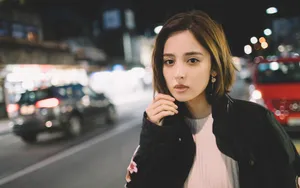 古力娜扎街拍图片壁纸_2