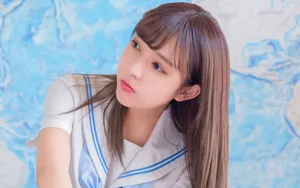 清纯美女大学生照片图片_5