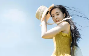 清纯美少女野外图片_6
