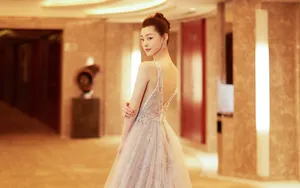 宋轶深V礼服图片壁纸_5