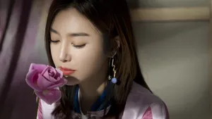 秦岚美丽动人图片壁纸_5