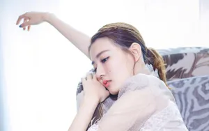徐璐迷人肉色透视装写真图片_3