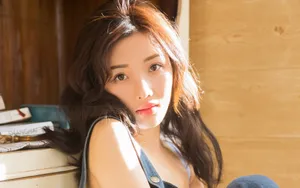 高清美颜美女特写图片_8