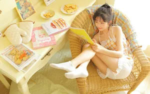 日本黄色格调未成年少女图片_13