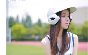 运动装清凉甜美美女图片_5