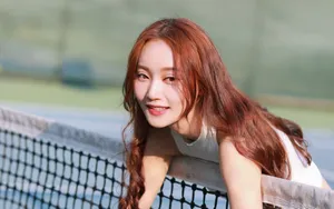 美女网球运动装图片壁纸_2