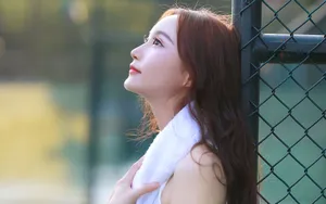 美女网球运动装图片壁纸_6