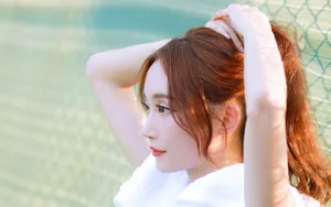 美女网球运动装图片壁纸_9