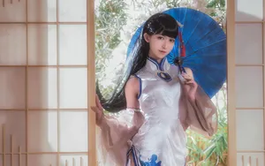 精致性感旗袍小美女图片