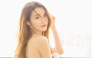 纹身美女吊带裙图片壁纸_9
