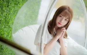 清纯JK制服美女图片壁纸_2