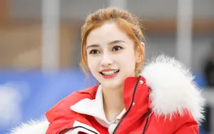Angelababy奔跑吧户外摄影壁纸_1