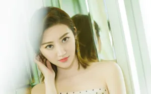景甜性感甜美照壁纸_7