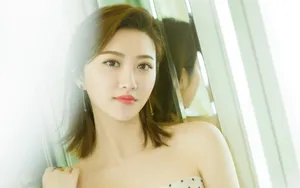 景甜性感甜美照壁纸_9