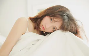 吊带睡裙背心美女居家图片