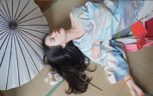 性感日系和服美女写真图片壁纸_9