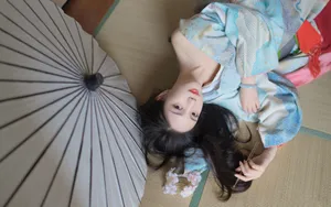 性感日系和服美女写真图片壁纸_11
