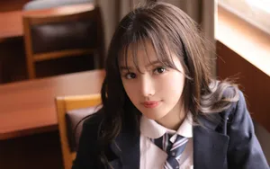 长相清纯的在校美女学生妹图片_2