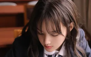 长相清纯的在校美女学生妹图片_6