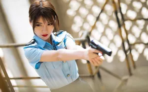 性感美女cosplay制服诱惑图片_2