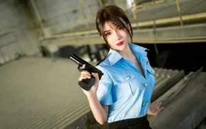 性感美女cosplay制服诱惑图片_7