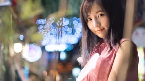 甜美可爱美女图片壁纸_6