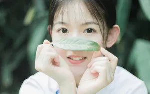 校园萝莉小美女图片壁纸_5