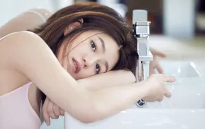 陈妍希男人装性感写真图片壁纸_6